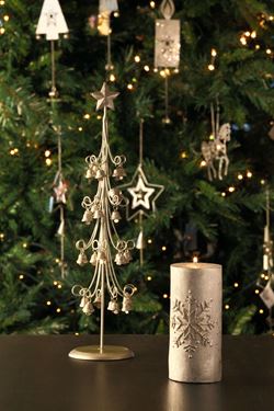 Immagine di Albero di Natale,argento,
metallo,dim.14x14xH38cm.