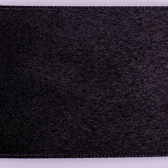 Immagine di Nastro doppio raso h.25mm, 50mt 
NERO