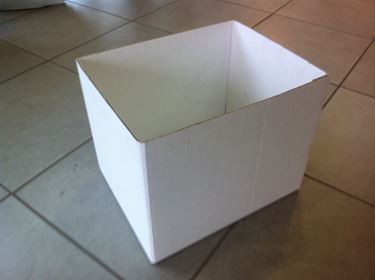 Immagine di Scatola BIG BOX cartone incol.
BIANCO, cm.37x29x30h