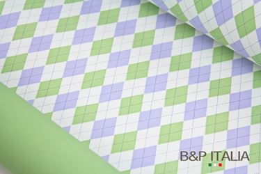 Immagine di BOBINA POLIPERLATO, FANTASIA ROMBI, 100% RESISTENTE ALL'ACQUA