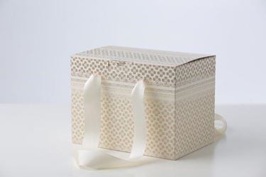 Picture of Box, ANASTASIA, tortora/crema,27x18x20h, steso