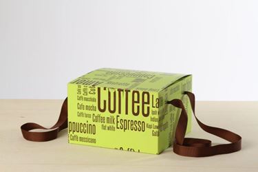 Picture of Box, COFFEE verde,24.5x24.5x15h,steso