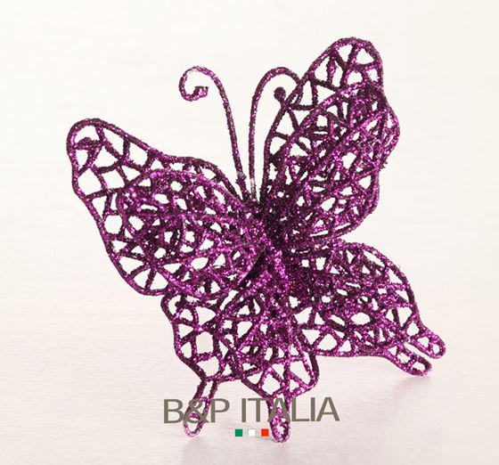 Immagine di Pick Farfalla con trama a rete
Dim.10cm, col.FUXIA