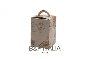 Picture of Box 10x10x15h CHOCOcrema/tortora steso