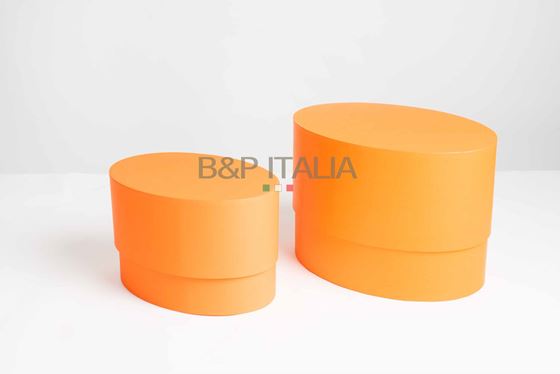 Immagine di S/2 BOX OVALI FASHION, ARANCIO