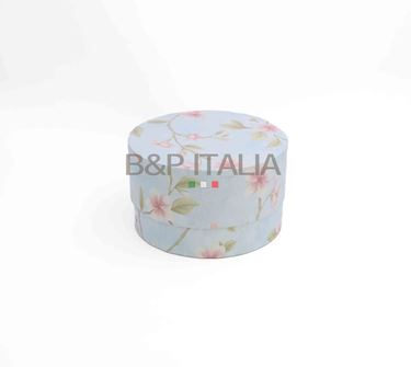 Immagine di S/2 BOX TONDE FASHION MAGNOLIA, AZZURRO
