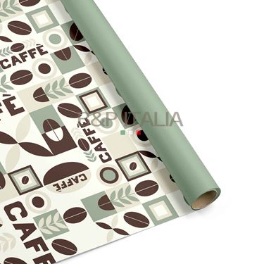 Immagine di Bobina Poliperlato, CAFFE', PROFUMATA, 100% resistente all'acqua