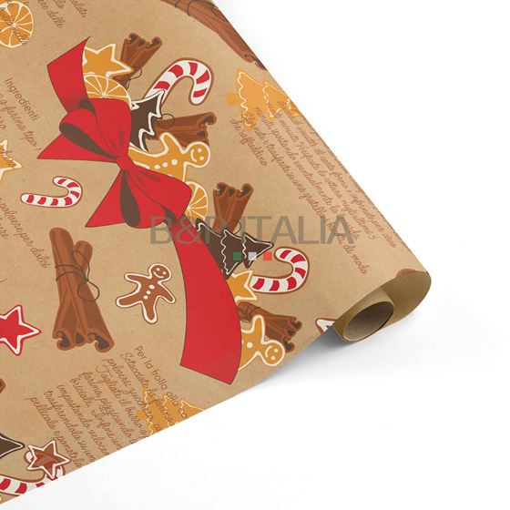 Immagine di  BOBINA CARTA KRAFT / CINNAMON / RESISTENTE ALL'ACQUA